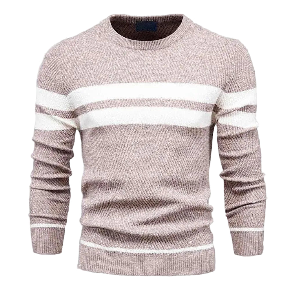 Harrington | Men’s Striped Knit Sweater2