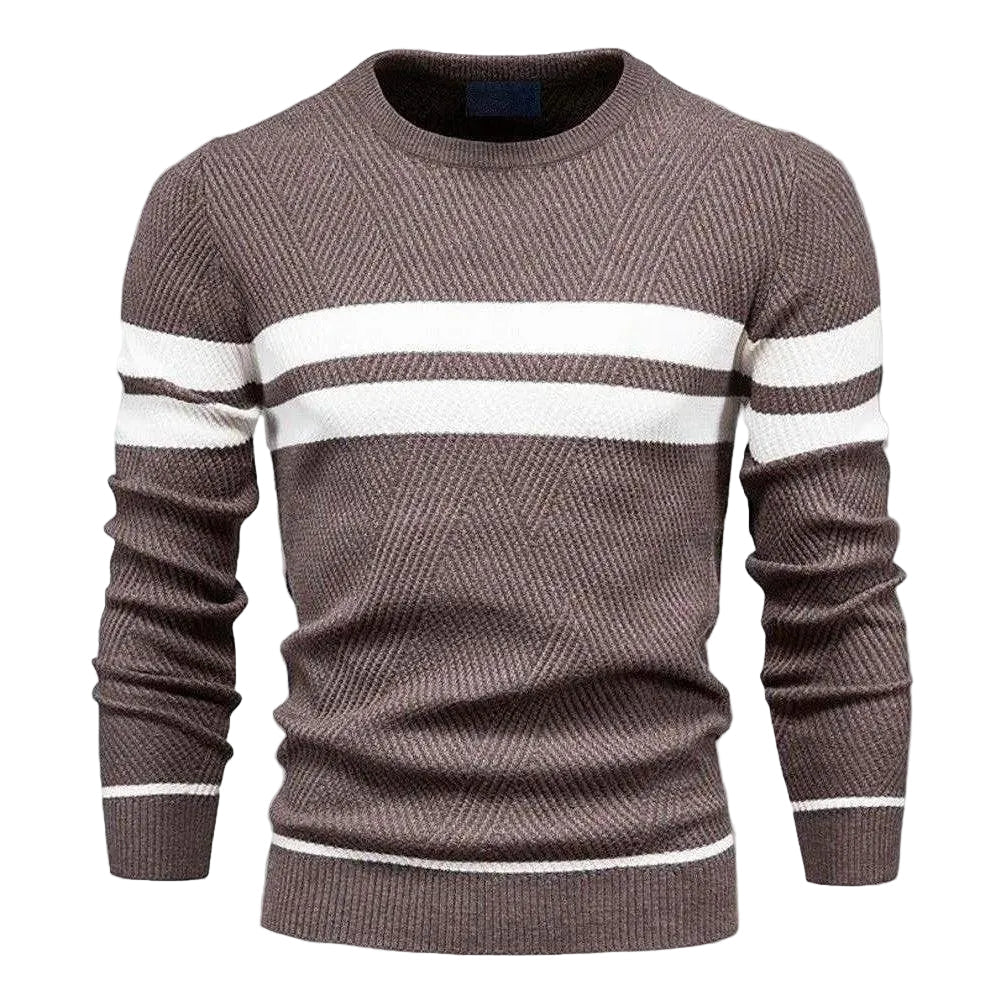 Harrington | Men’s Striped Knit Sweater4