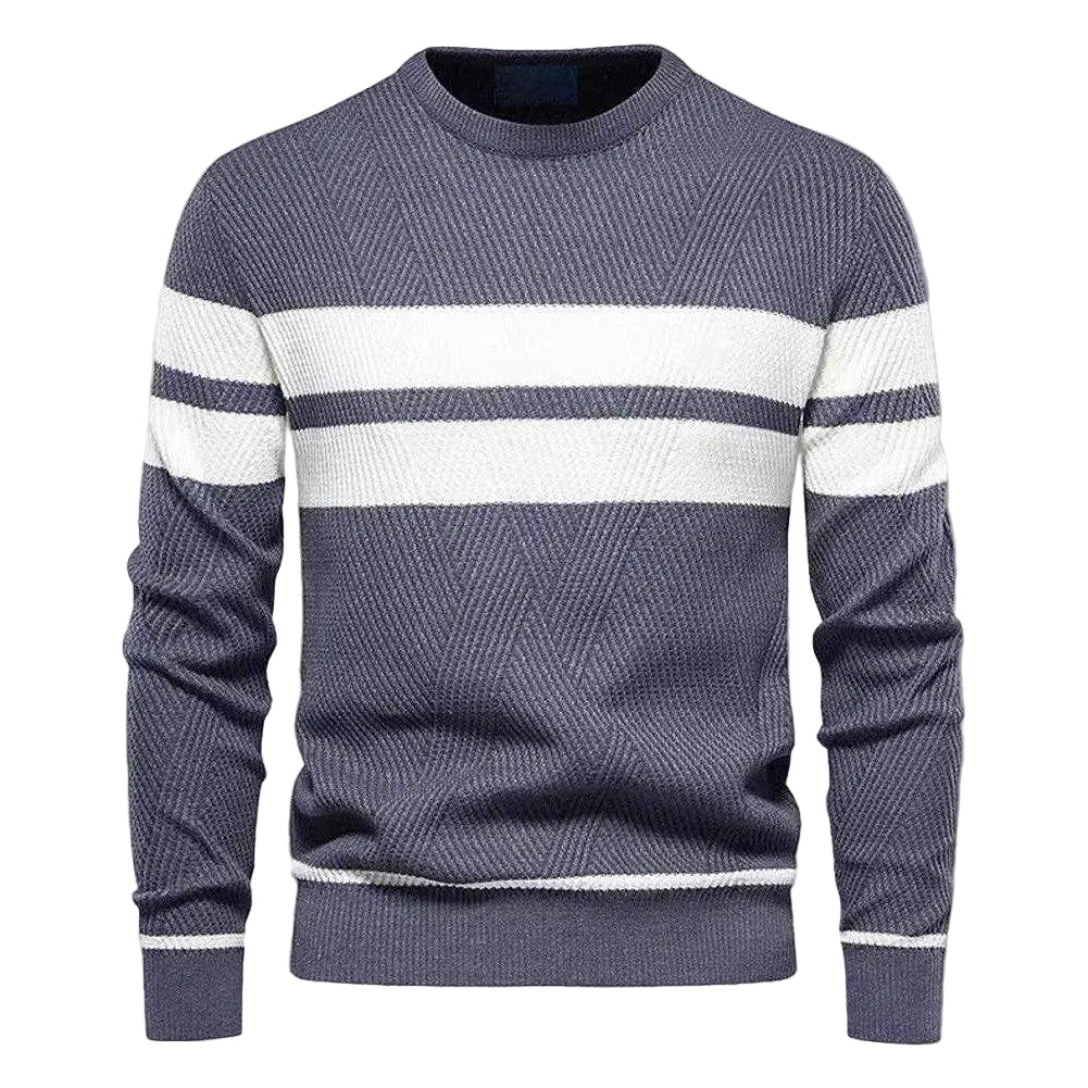 Harrington | Men’s Striped Knit Sweater5