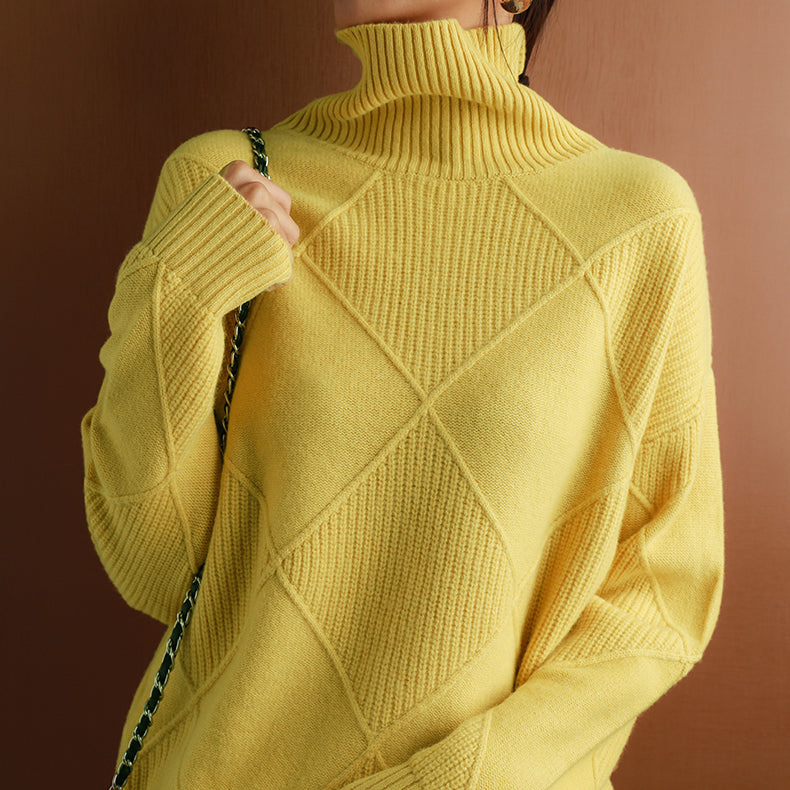 Elisabetta | Women’s Luxury Cashmere Turtleneck Sweater
