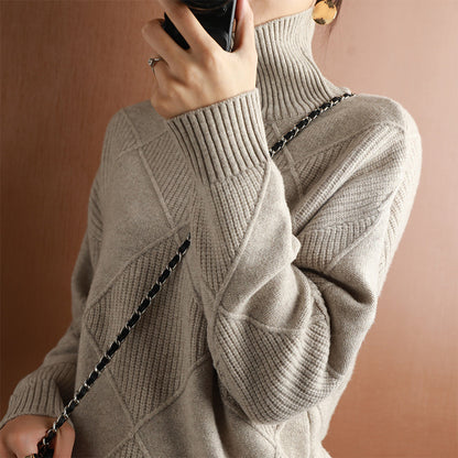 Elisabetta | Women’s Luxury Cashmere Turtleneck Sweater