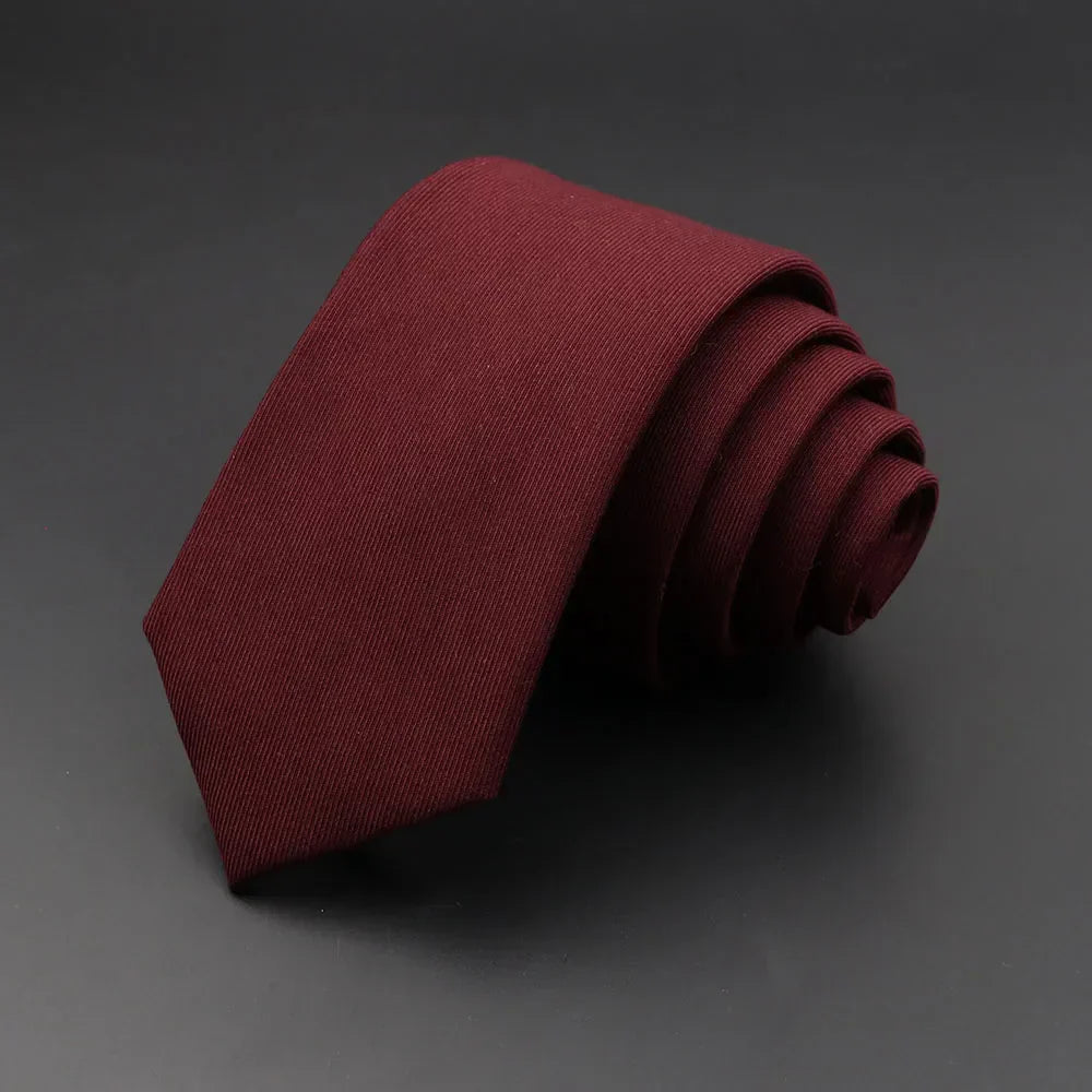 Langdon | Men’s Slim Solid Colour Tie