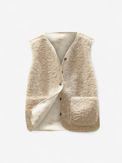 Lerina | Women’s Sleeveless Button-Down Gilet Vest