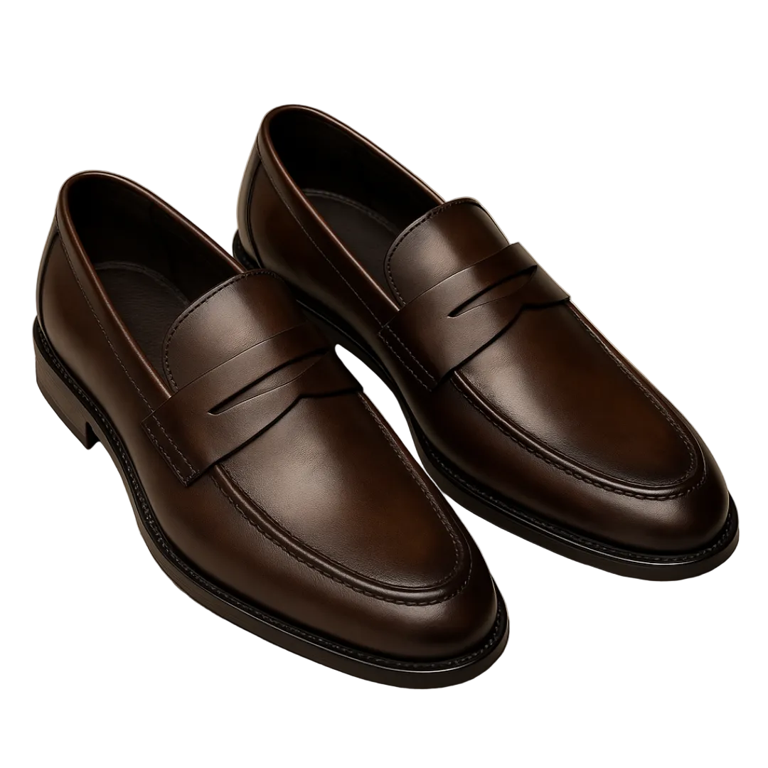 Marwick | Men’s Leather Penny Loafers2