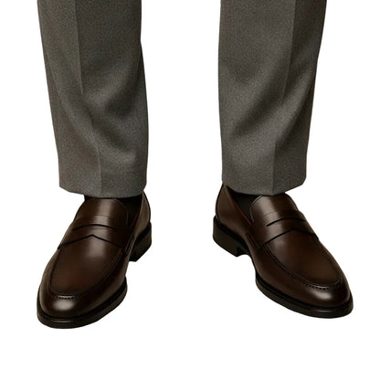 Marwick | Men’s Leather Penny Loafers4