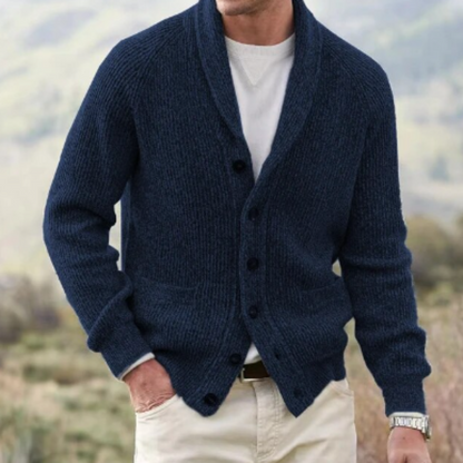 Darion | Men’s Ribbed Knit Cardigan