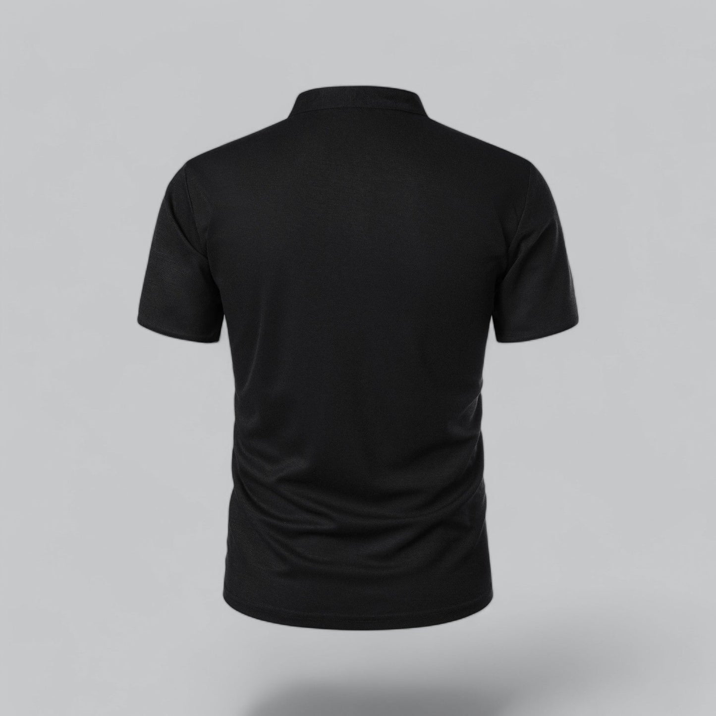 Stellan | Men’s Short Sleeve Collarless Polo