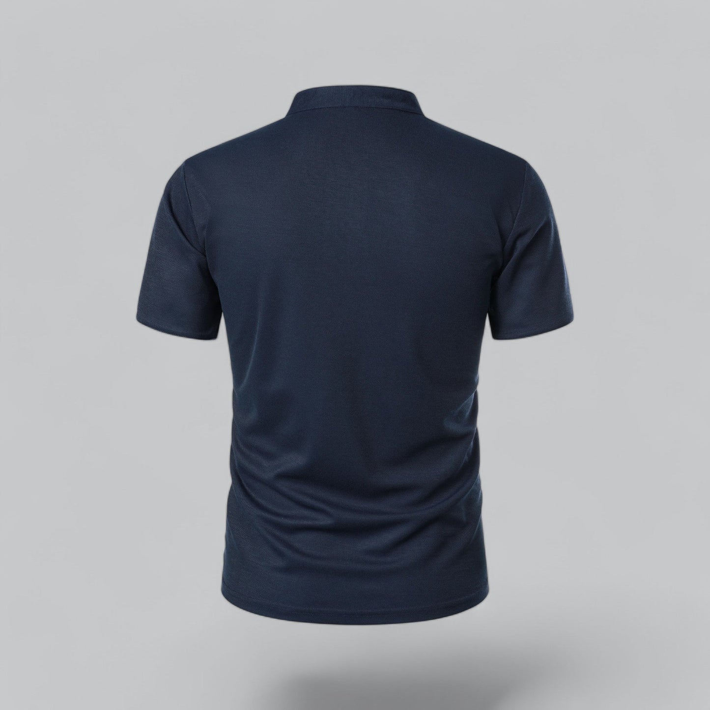 Stellan | Men’s Short Sleeve Collarless Polo