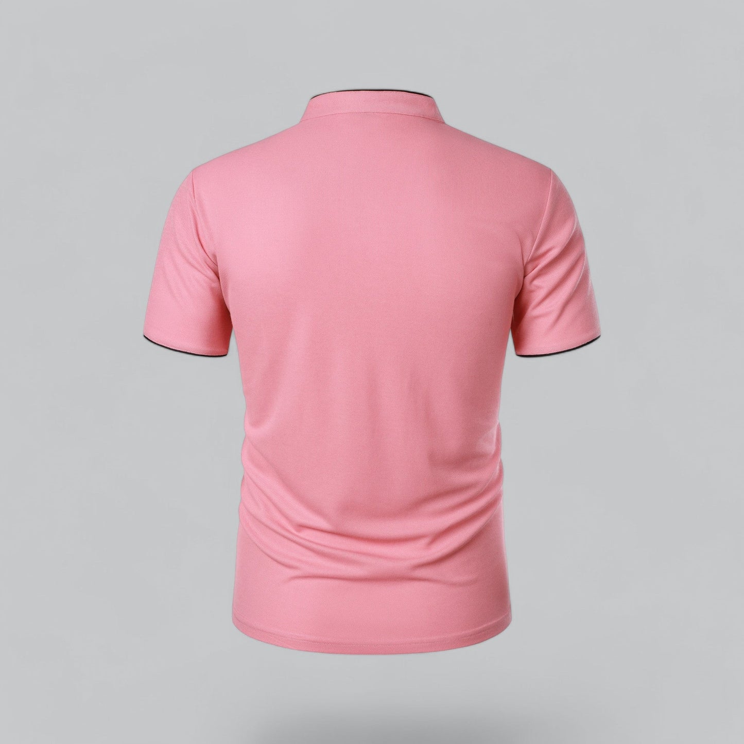 Stellan | Men’s Short Sleeve Collarless Polo