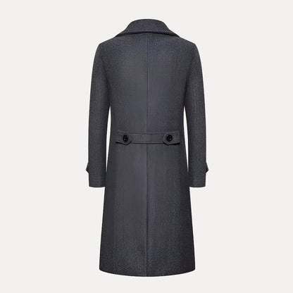 Levon | Men’s Double Breasted Trench Overcoat