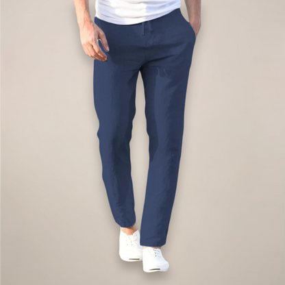 Finley | Men’s Lightweight Linen Trousers