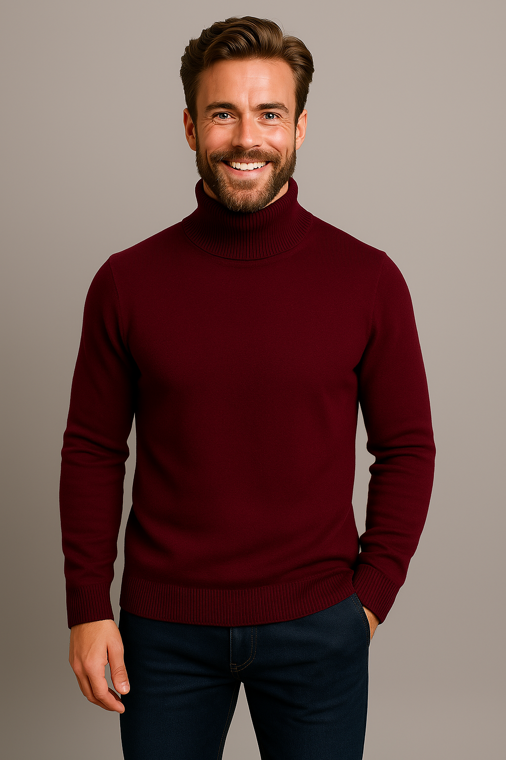 Phoenix | Men’s Roll Neck Jumper