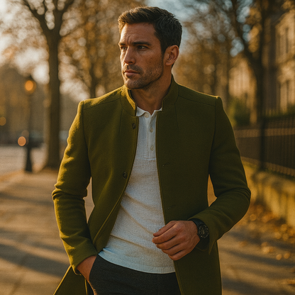 Noah | Men’s Minimalist Tailored Coat