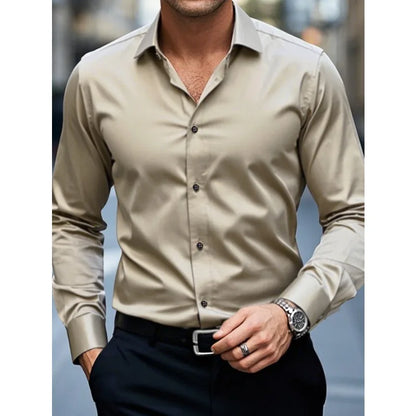 Rory | Men’s Slim Fit White Button Down Shirt
