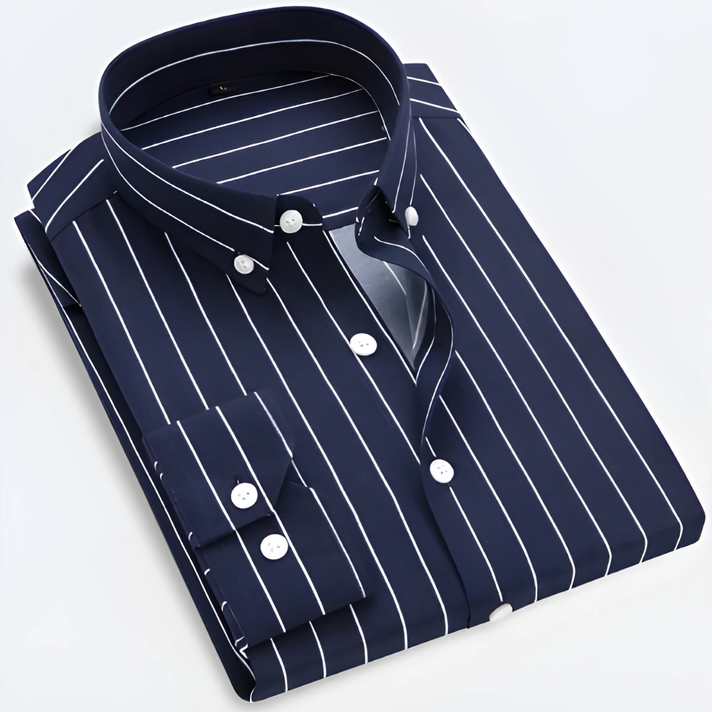 Elino | Men’s Striped Long Sleeve Shirt