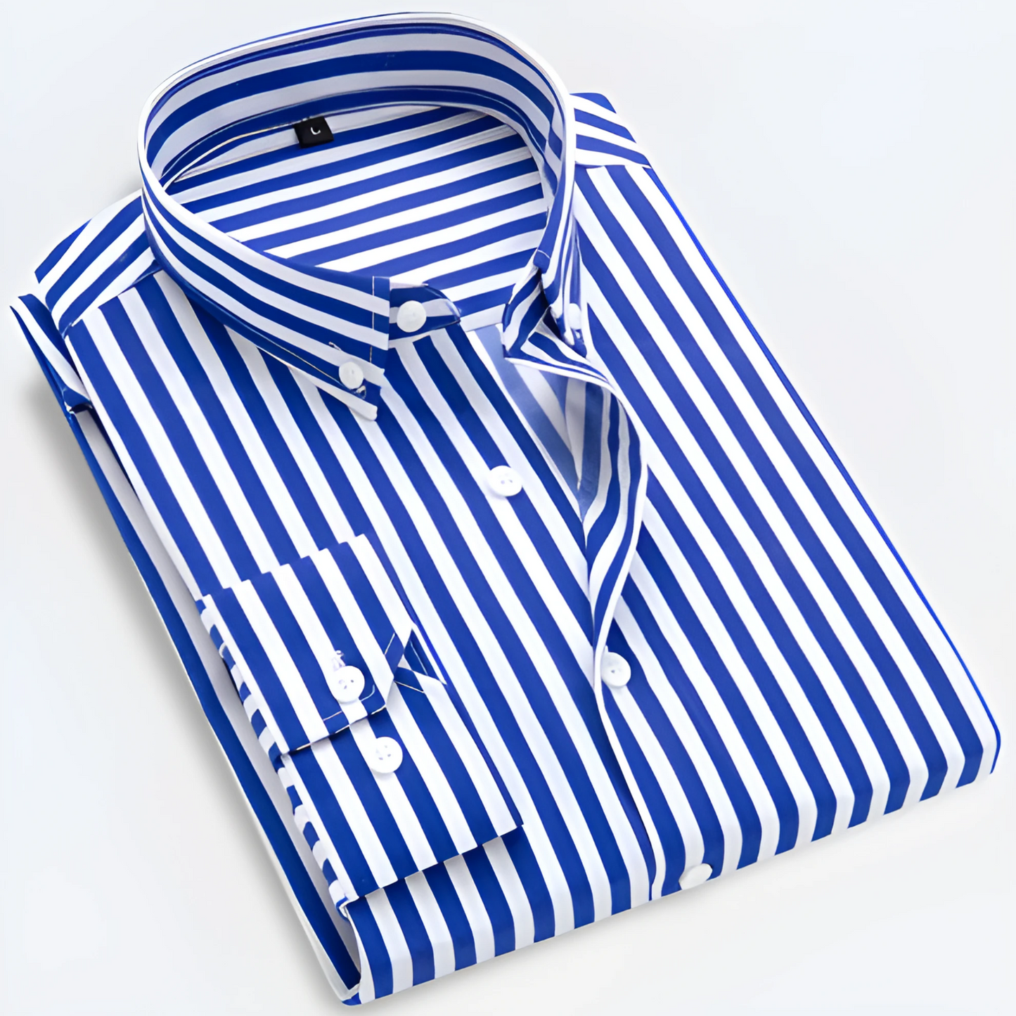 Elino | Men’s Striped Long Sleeve Shirt
