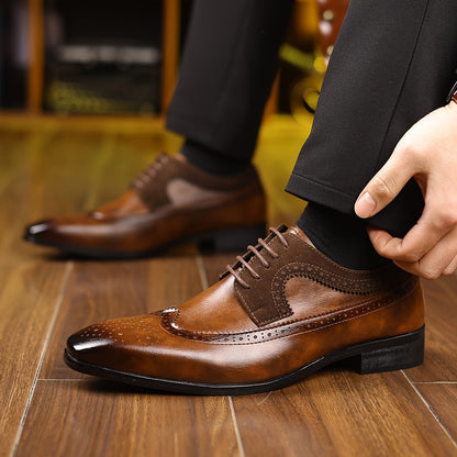 Oakley | Men’s Wingtip Brogue Oxford Shoes
