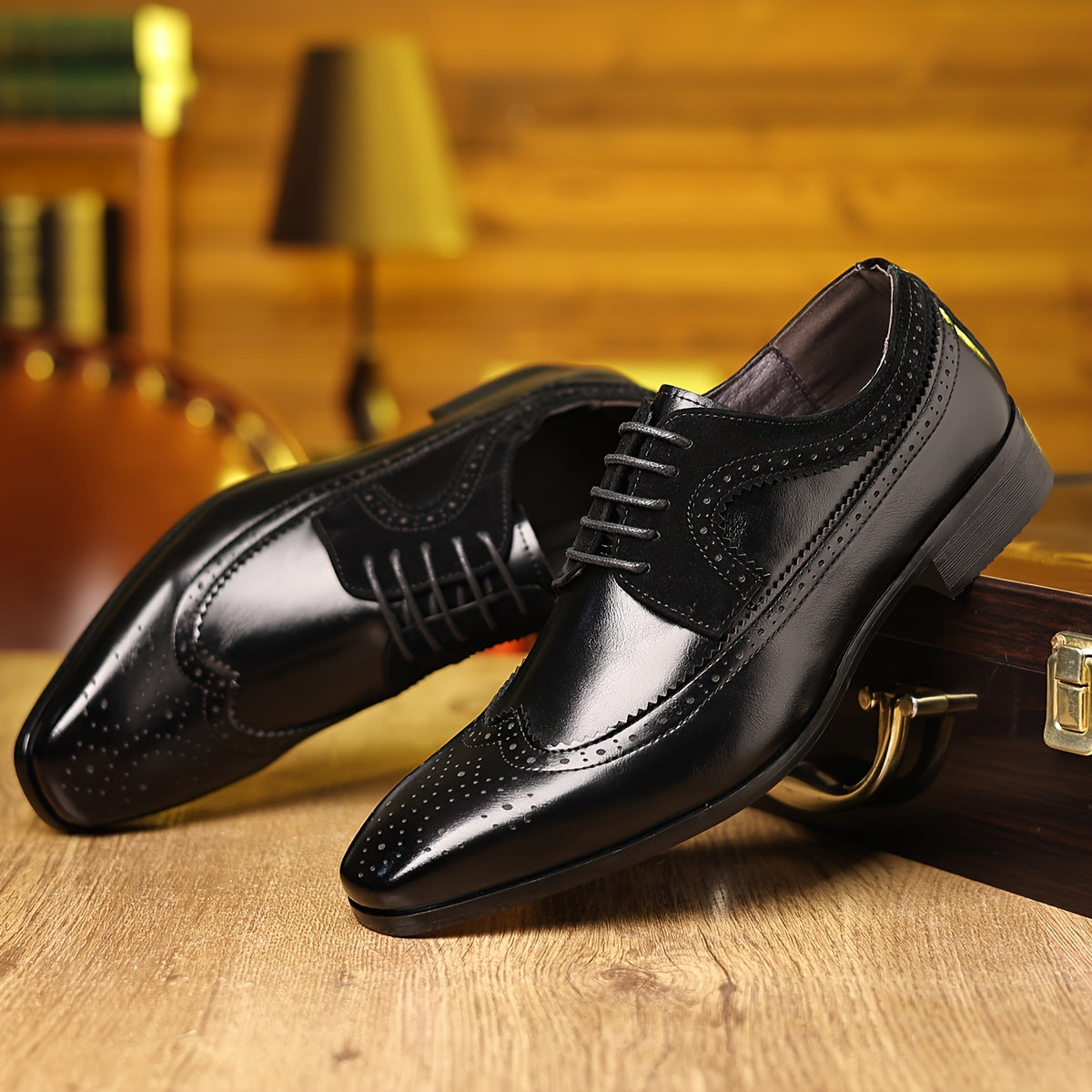 Oakley | Men’s Wingtip Brogue Oxford Shoes