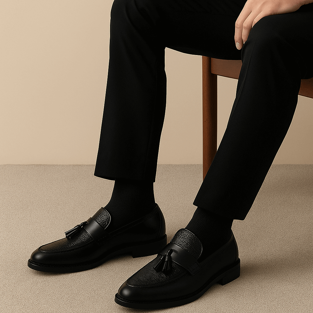 Brody | Men’s Woven Tassel Loafers