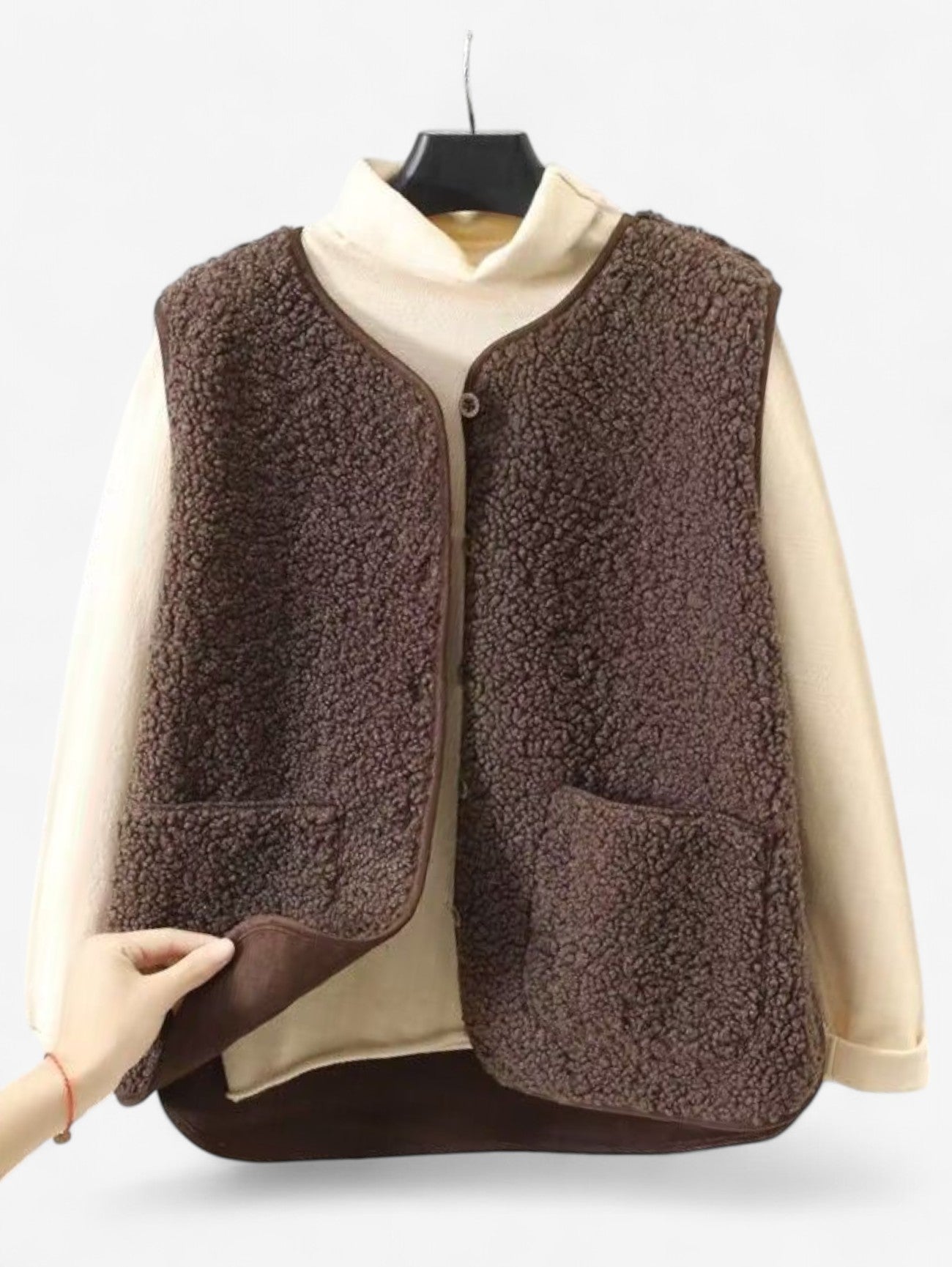 Lerina | Women’s Sleeveless Button-Down Gilet Vest
