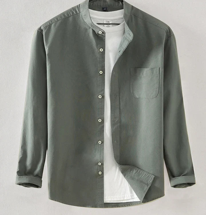 Oman | Men’s Grandad Collar Shirt