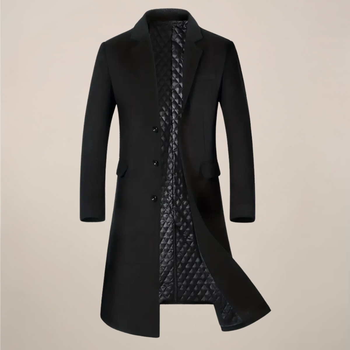 Paisley | Men’s Long Tailored Overcoat