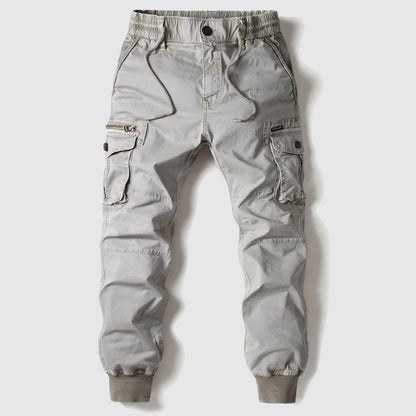Ravien | Men’s Drawstring Cuffed Cargo Joggers