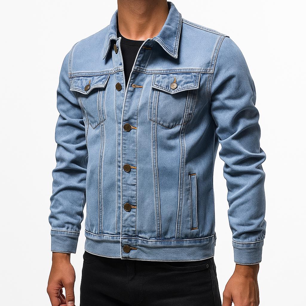 Redford | Men’s Slim-Fit Denim Jacket3