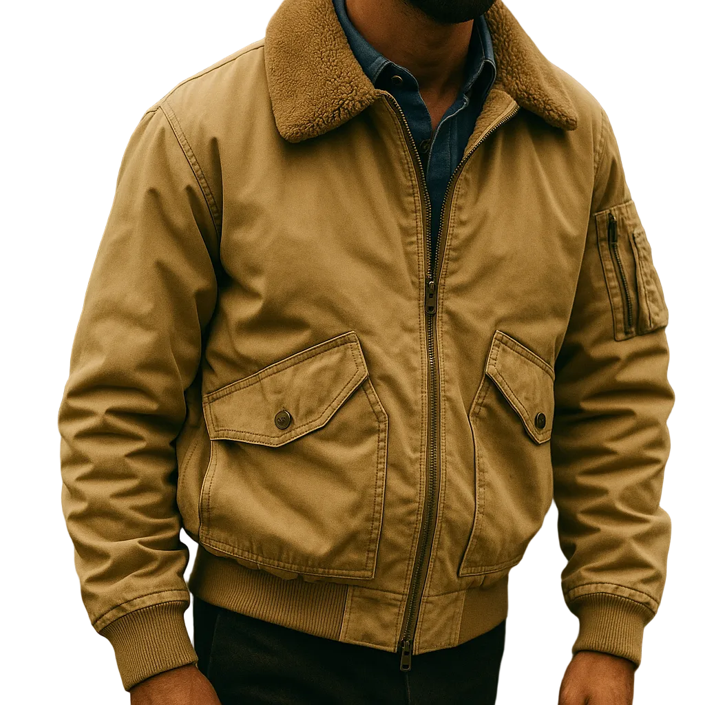 Redwood | Men’s Fleece-Lined Bomber Jacket1
