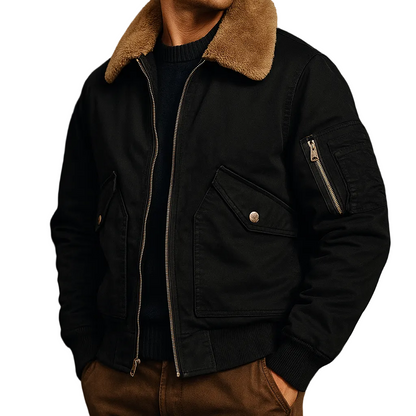 Redwood | Men’s Fleece-Lined Bomber Jacket3