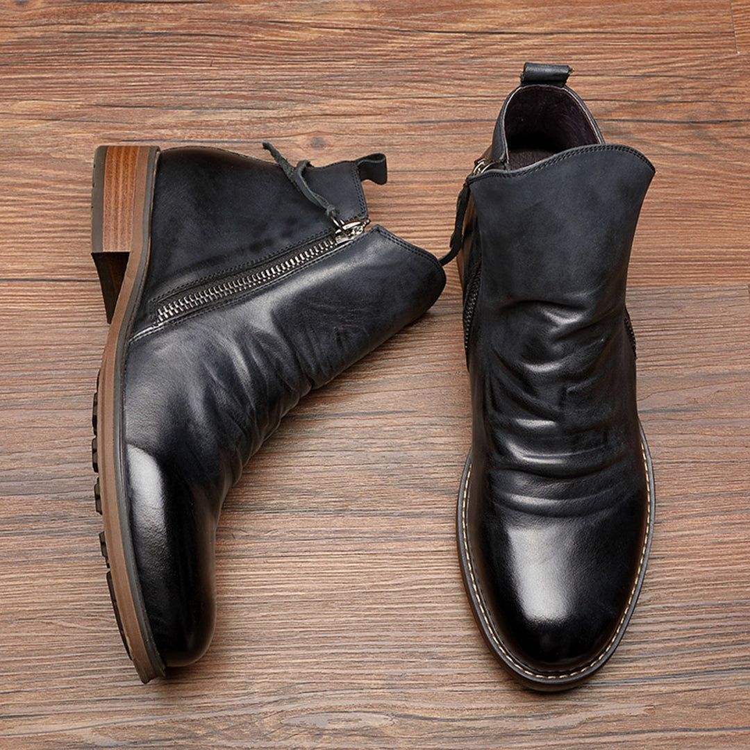 Revou | Men’s Distressed Ankle Boots