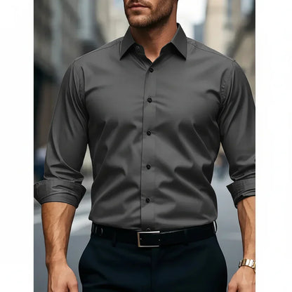 Rory | Men’s Slim Fit White Button Down Shirt