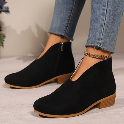 Ruelle | Women’s V-Cut Ankle Boots
