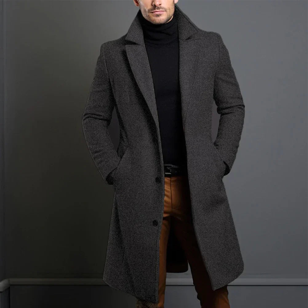 Valmere | Men’s Longline Trench Coat