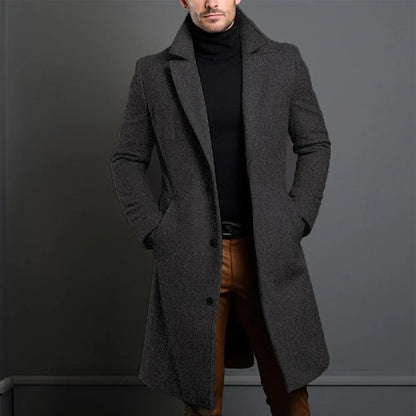 Valmere | Men’s Longline Trench Coat