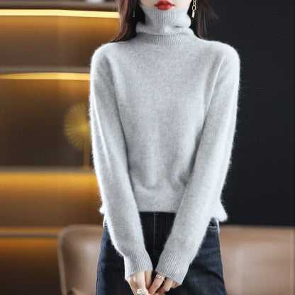 Letizia | Women’s Luxury Cashmere Turtleneck Sweater