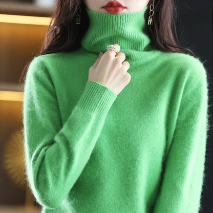 Letizia | Women’s Luxury Cashmere Turtleneck Sweater