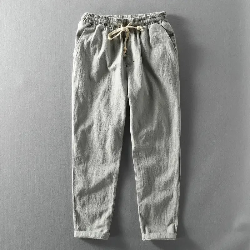 Leman | Men’s Linen Summer Trousers