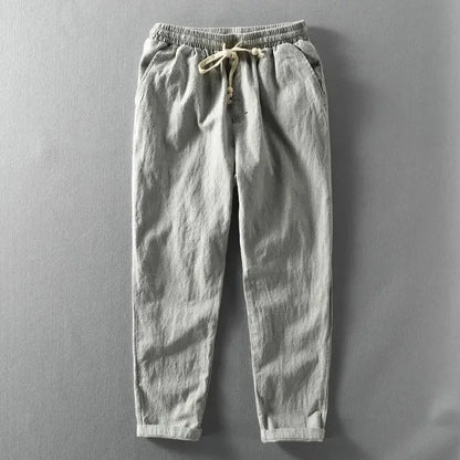 Leman | Men’s Linen Summer Trousers