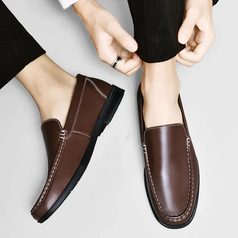 Rebu | Men’s Slip-On Dress Loafers