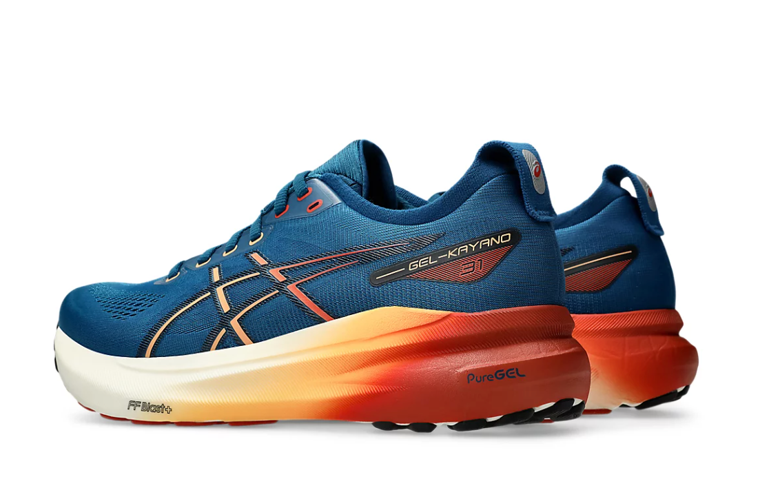 ASICS Gel-Kayano 31 Men’s Running Shoes Stability Cushion Breathable Road Trainers