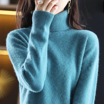 Letizia | Women’s Luxury Cashmere Turtleneck Sweater