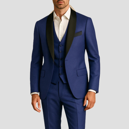 Valeno | Men’s Three-Piece Slim Fit Tuxedo Suit