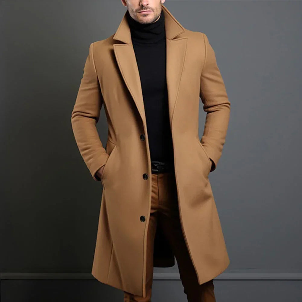 Valmere | Men’s Longline Trench Coat
