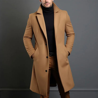 Valmere | Men’s Longline Trench Coat