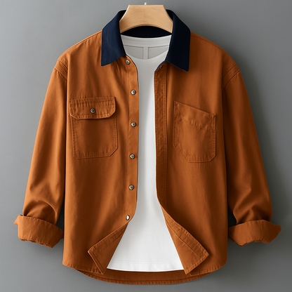Varnie | Men’s Button-Down Long Sleeve Shirt