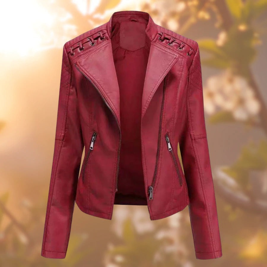 Lara | Women’s Premium Leather Elegant Jacket