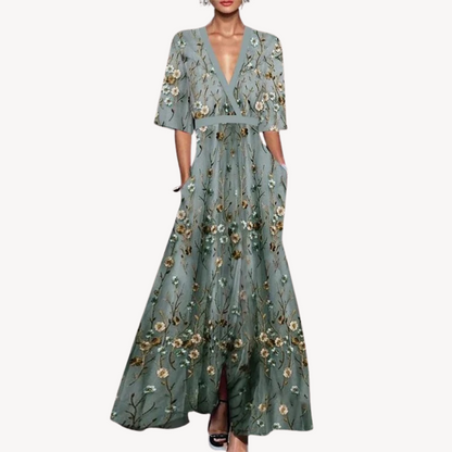 Whispers | Women’s Elegant Maxi Evening Dress