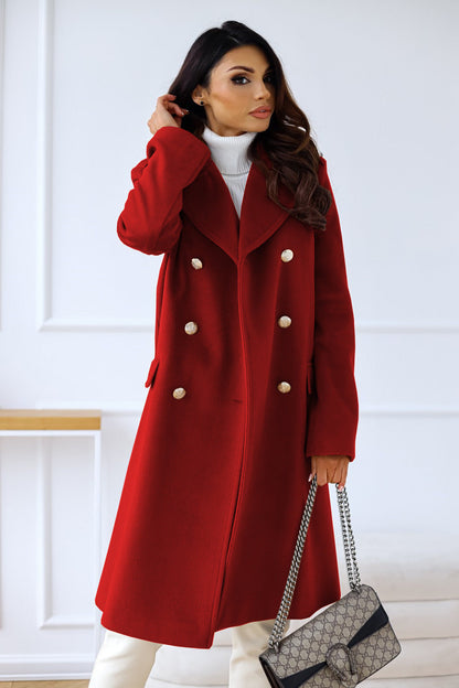 Chaunte | Women’s Longline Double Breasted Coat