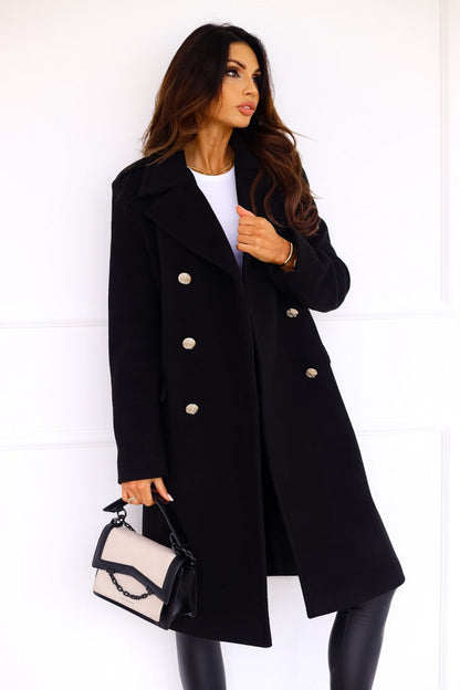 Chaunte | Women’s Longline Double Breasted Coat